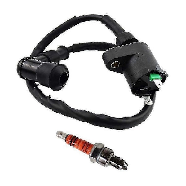 Sytytyspuola Solenoidirele Jännitteensäädin 5-PIN CDI-boksi Sytytystulppa 50Cc 70Cc 90Cc 110Cc 125Cc Go Kart Mopoille