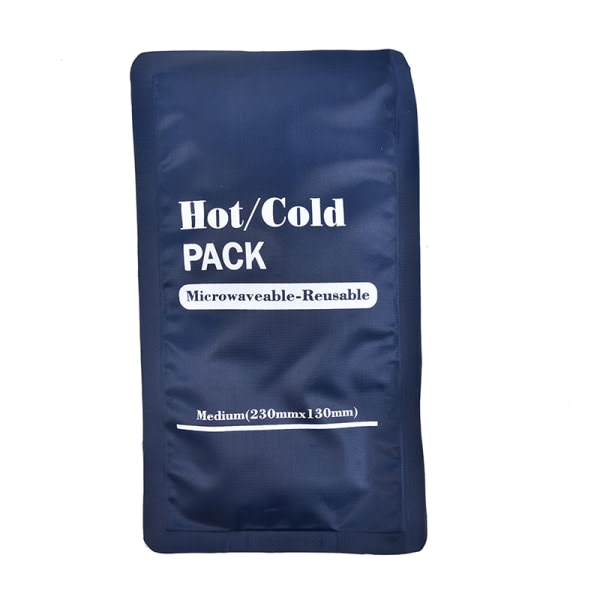 Myk gjenbrukbar Hot Cold Pack Gel Pack Nødhjelp Smertelindring Kule onesize