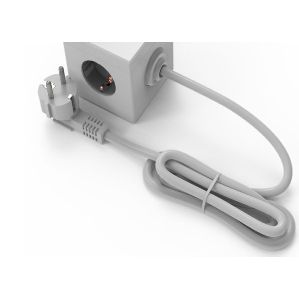 Europeisk USB-kontaktkonverter, europeisk standard multifunksjonsuttak (E03),