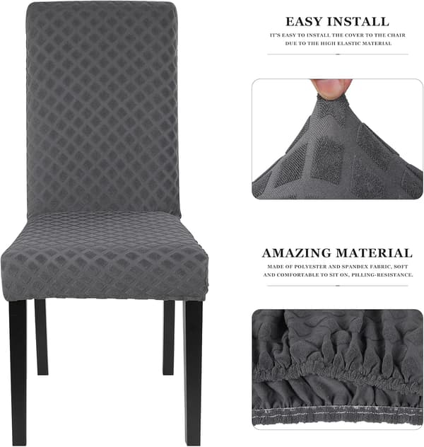 Parsons-tuolinpäälliset, 2 kpl, superjoustavat