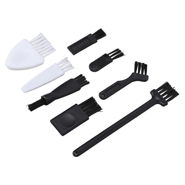 TIMH 8 stk Elektrisk Rakapparat Rengøringsbørste Razor Cleaner Brush Set til Husholdningsapparater Computertilbehør