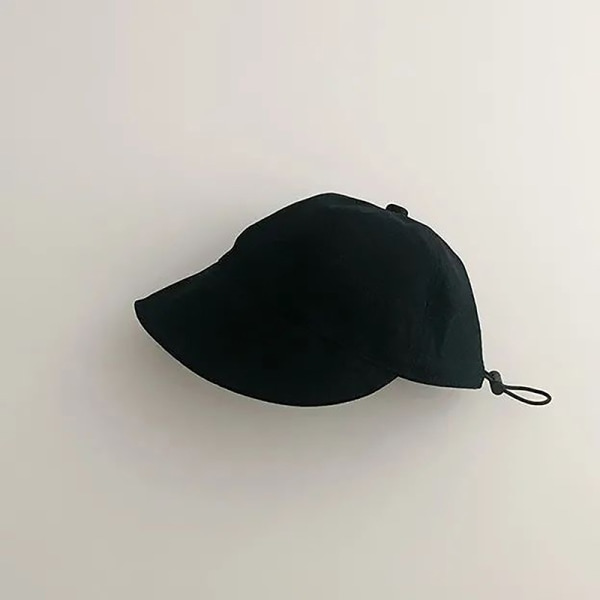 Baby Baseball Cap Pojke Anka Tunga Cap Barn Sol Hattar Pojkar Flickor svart