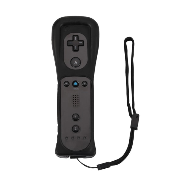 Trådlös fjärrkontroll för Gamepad-kontroll för Wii-fjärrkontroll Joystick Joypad Silikon för case utan Motion Plus Röd