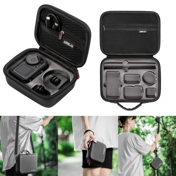 Hårt EVA case Förvaringsväska Skyddsväska Väska case för DJI Osmo Action 4 Kamera null - B