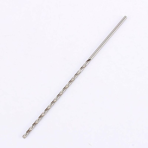 HSS spiralborr extra lång 160mm för trä metall stål 3mm