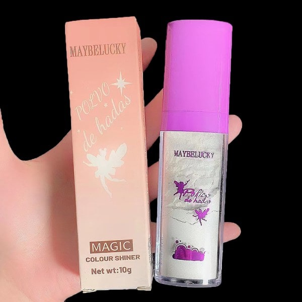 1 stk ansikt og kropp diamant highlighter glitter highlighter pulver shim 2