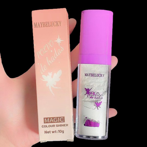 1 stk Face Body Diamond Highlight Glitter Highlighter Pudder Shim 2