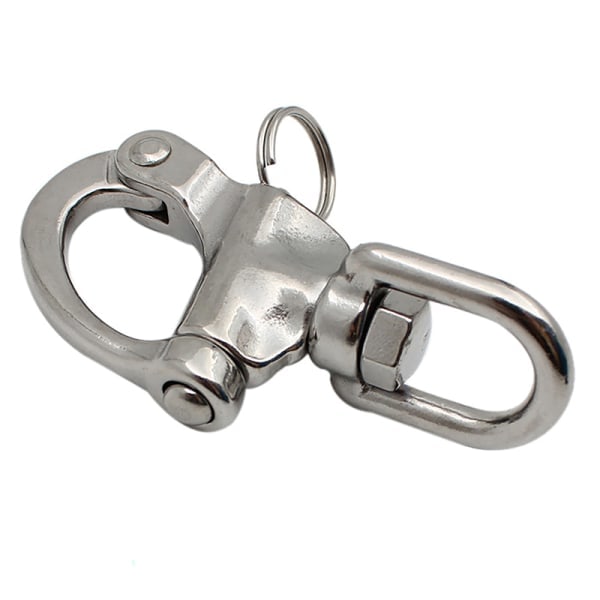 316 Rustfritt stål vridbar snäppbygel Quick Release Båtankare Ch A3 one size A3 one size