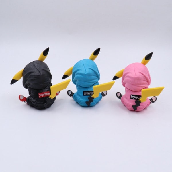 1. Biltillbehör Auto Pikachu Bildekorationer Bilinredning Rosa one size Pink one size