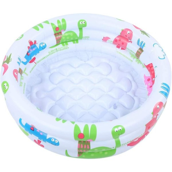 Mini Pool Rund Oppblåsbar Baby Småbarn Pool Bærbar Oppblåsbar