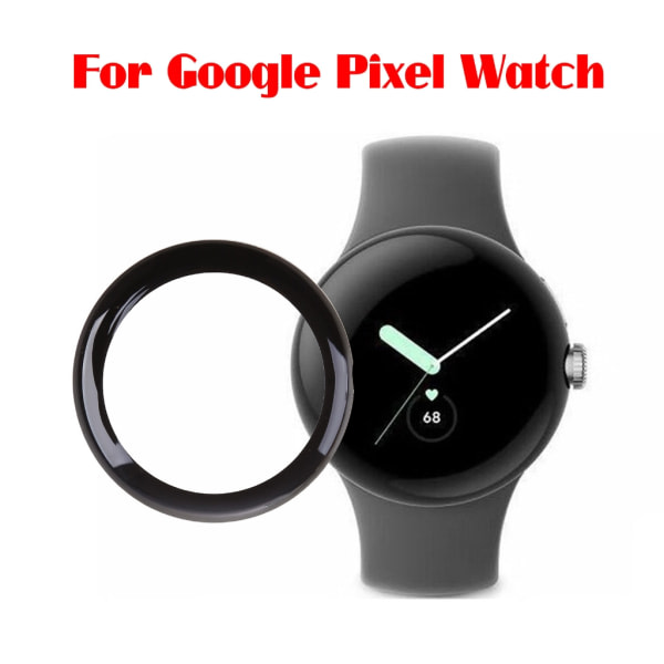 Smartklokke Skjermbeskytter for Pixel Watch Anti-Scratch Full Dekning Beskyttelsesfilm Guard Skin Buet Kompositfilm