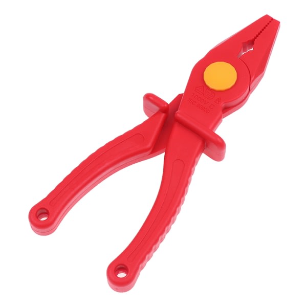 Antimagnetisk plasttång 1000V isolerad Används för instrument Röd one size Red one size