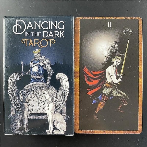 2021 Dancing In The Dark Tarotkortstokk Full engelsk Brettspillfest Familiespillkort Oracle-kort Kortspill 78stk Tt156 zdq