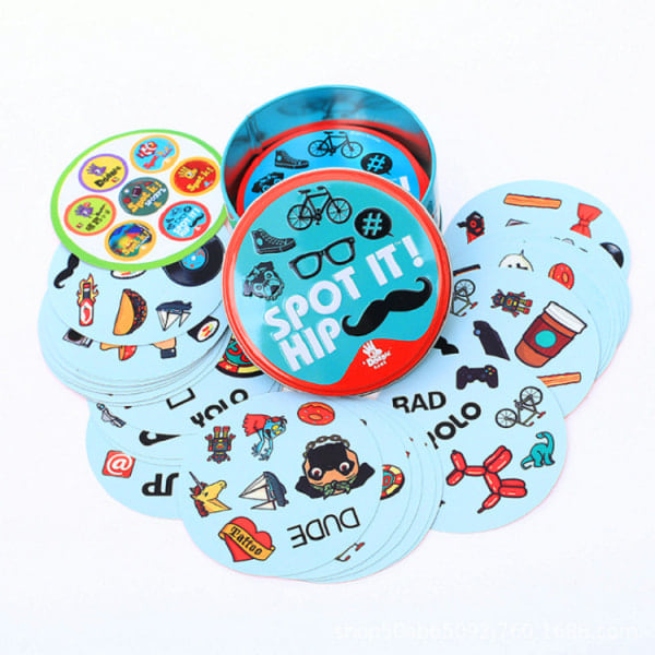 Matchende spil Spot It Observation Roligt familiespil BOOKS BOOKS