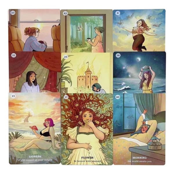 Sacred Spirit Reading Oracle Cards Tarot Divination Deck Englis A1 one size A1 one size