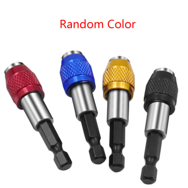 Magnetisk Bitshållare 1/4 Tums Hexskaft Elborrbits Verktygshållare Adapter