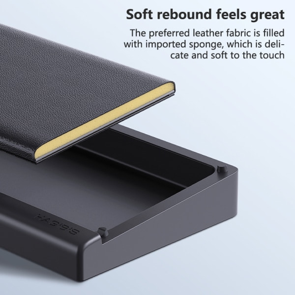 Hagibis Keyboard Håndledsstøtte Ergonomisk Blød Memory Foam Supp Black OneSize Black OneSize
