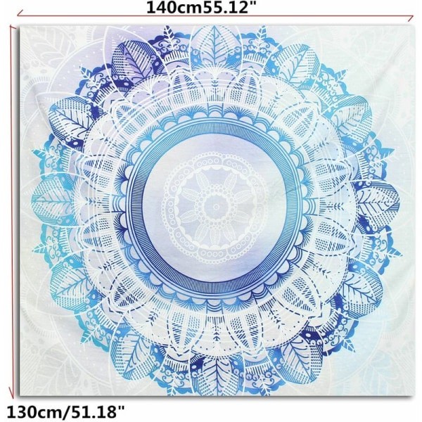 Intialainen gobeliini Mandala Hippie Bohemian seinävaate Peitto Heitä Dorm Decor Hasaki