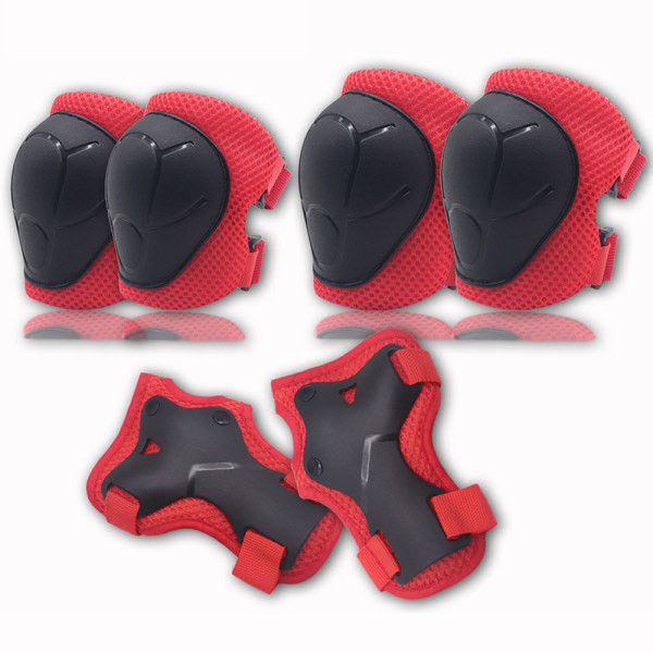 Set - Inline-kneepads for kids - [HK] Red