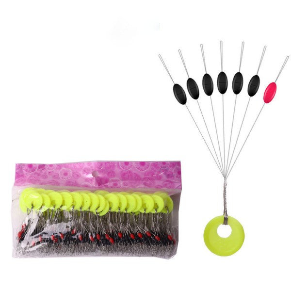 Fiske Bobber Perler Stop - Flyde Sænke Stop (10 stk)