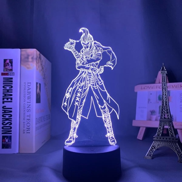Danganronpa Monokuma LED Natlampe Lampe til Soveværelsesindretning 3D Anime Lampe