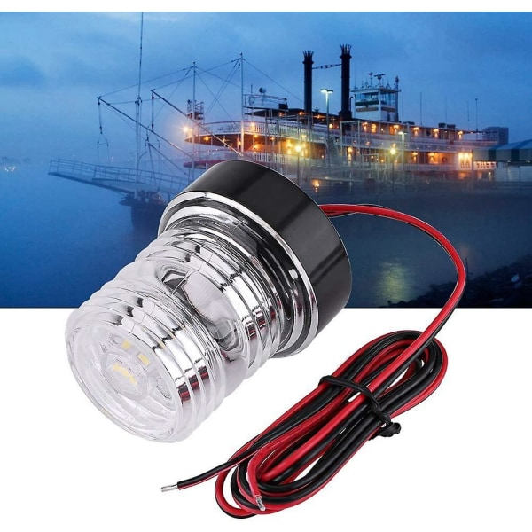 Led bådnavigeringslys 360 grader 12v marin yachtnavigeringsankerlampe