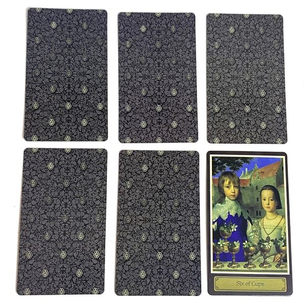 Touchstone Tarot Prophecy Divination Deck Familiefest Brætspil Ga Farverig one size Colorful one size