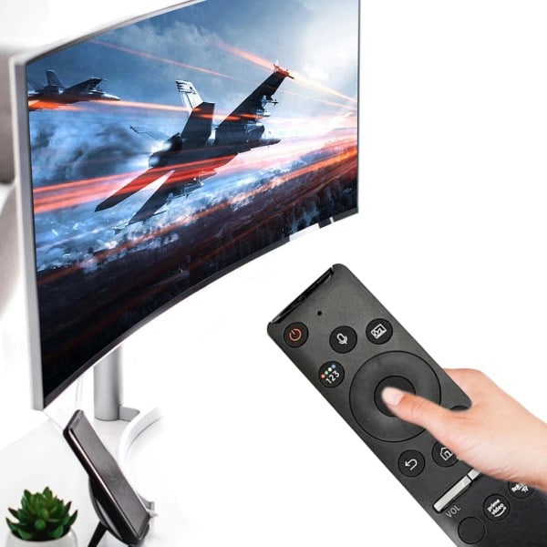 BN59-01312B Fjärrkontroll för Smart Qled Tv Voice för W/Bluetooth-kompatibel UE43RU7406U QE43Q60RALXXN QE65Q70RATXXC QE49Q60RAT