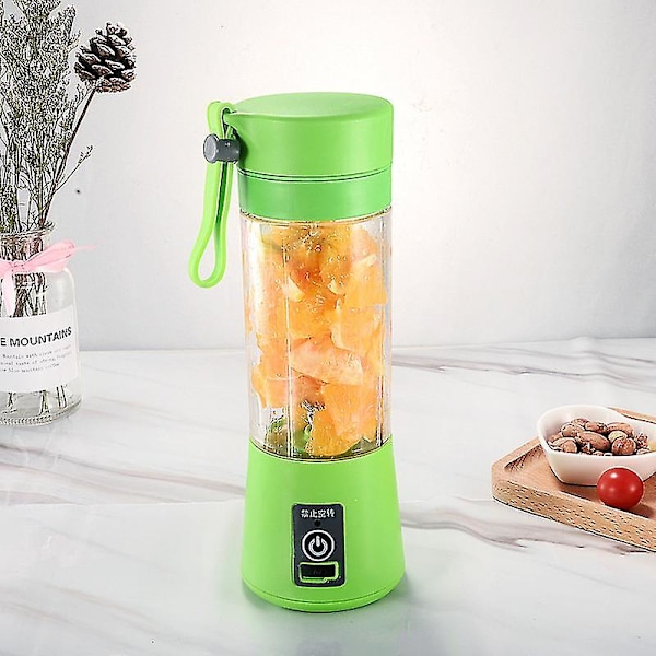 Mini Elektrisk Blender: Portabel Juicepress för Smoothies och Frukter