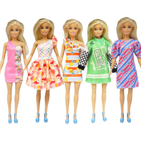 57 st Barbie Dockklänningar, Skosmycken, Kläder, Tillbehör, Klä upp