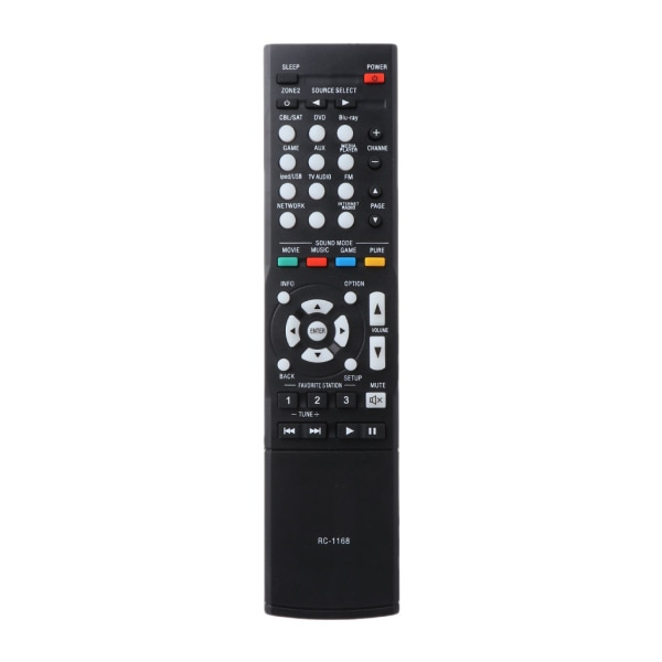 Fjernbetjening til Denon Audio/Video Receiver RC-1168 C-1181 1169 1189 AVR1613 AVR1713 1912 1911 2312 3312 4312 4310 AV