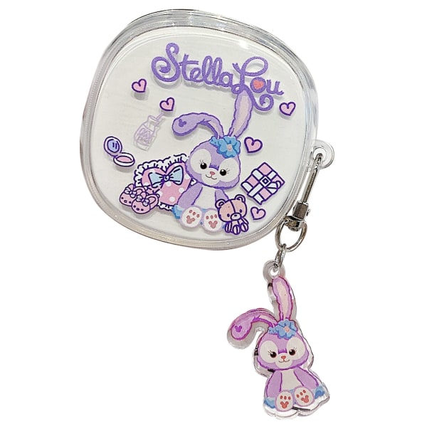 Trådlös cover Cartoon Bluetooth -hörlurar Case med PendantType 8 för Baseus WM01