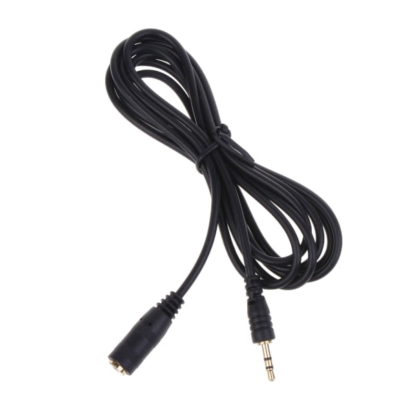 2,5 mm Audio-jatkokaapeli 3-napainen uros-naaraskaapeli Kuulokkeiden AUX-kaapeli Mikrofonit 2,5 mm portilla 1,5 m