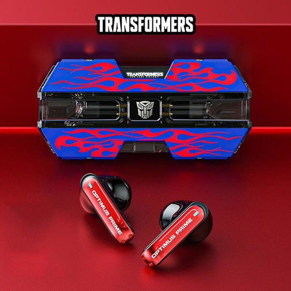 Transformers Tf-t01 Tws Hörlurar Bluetooth 5.3 Trådlösa hörlurar Låg latens Hifi Stereo Headset Gaming Musik Dual Mode Earbuds (FMY) Gul Yellow