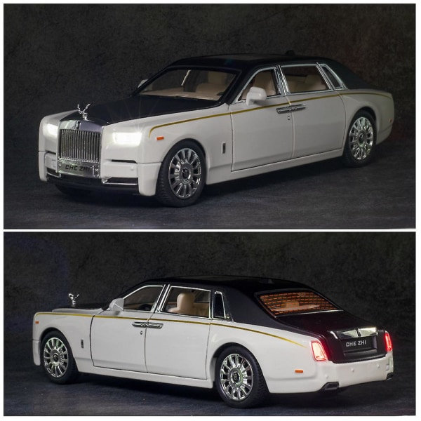 1:24 Rolls Royce Phantom Simuloitu Metalliauto Malli Koriste