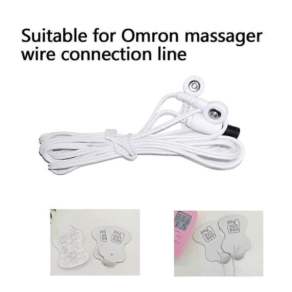 Kompatibelt Omron-kabel med trykknapper til Omron Max Power, Pain Relief Pro, Pocket Pro