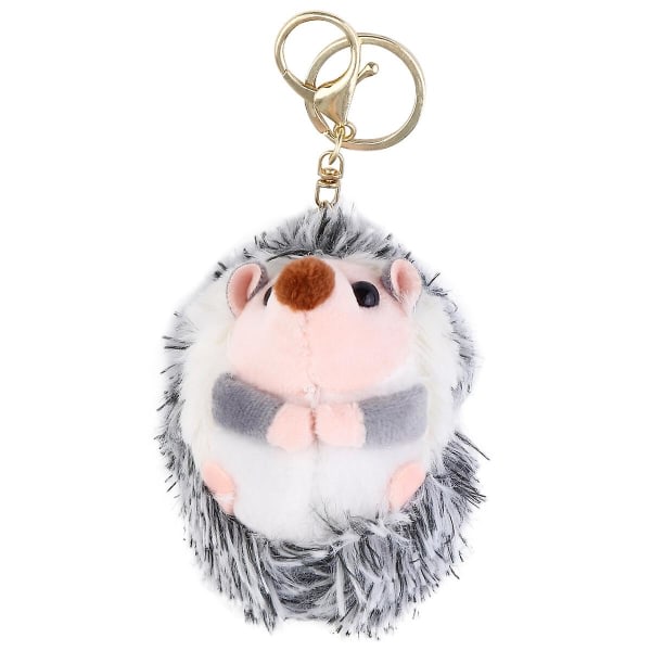 1st Creative Hedgehog Nyckelring Härlig väska Hängande dekornycklar Tillbehör till nyckel Assorted Color 9X7X5CM