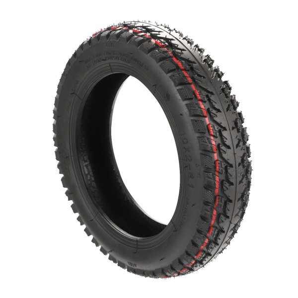 Til Xiaomi scooter 10-tommer modificeret off-road tubeless dæk 10*2-6.1 tubeless dæk 10-tommer scooter oppusteligt dæk