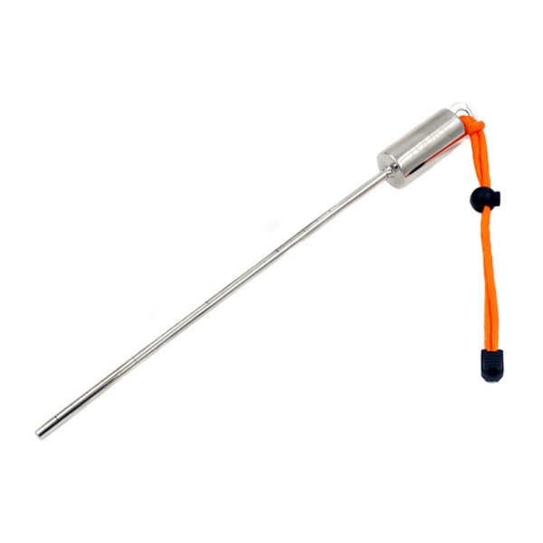 Rustfritt Stål Dykpekare Scuba Dykning Hummer Kittling Pointer Undervatten Shakers Noise Maker Scuba Dykstav Stång Orange