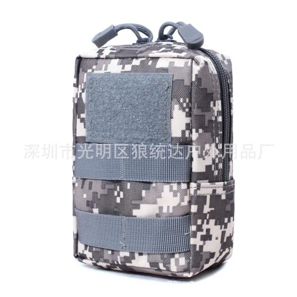 Miesten naisten Fanny Pack Vyötärölaukku Kolikkolaukku Sotilaalliset fanit Lisävarustepaketti Bum Camouflage Tactics Green Flag 2