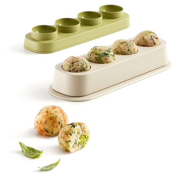 Köttbullar Maker Press Veggie Ball Press Form Set Spatel Meatba