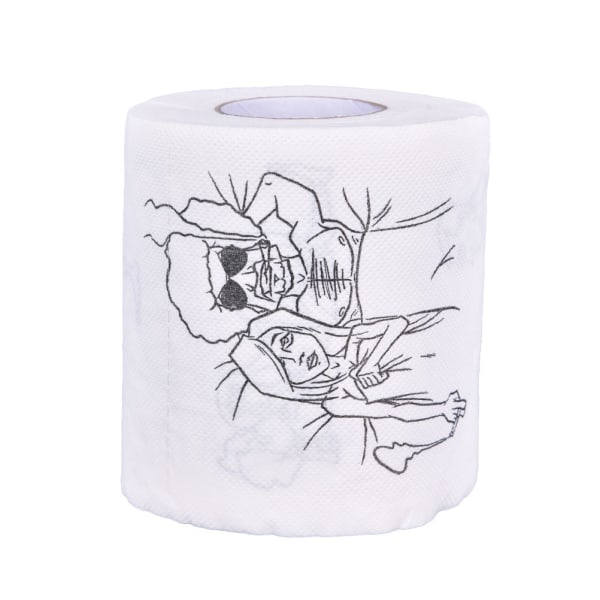 Rolig Toalettpapper Badrum 3 Ply Hushåll Kul