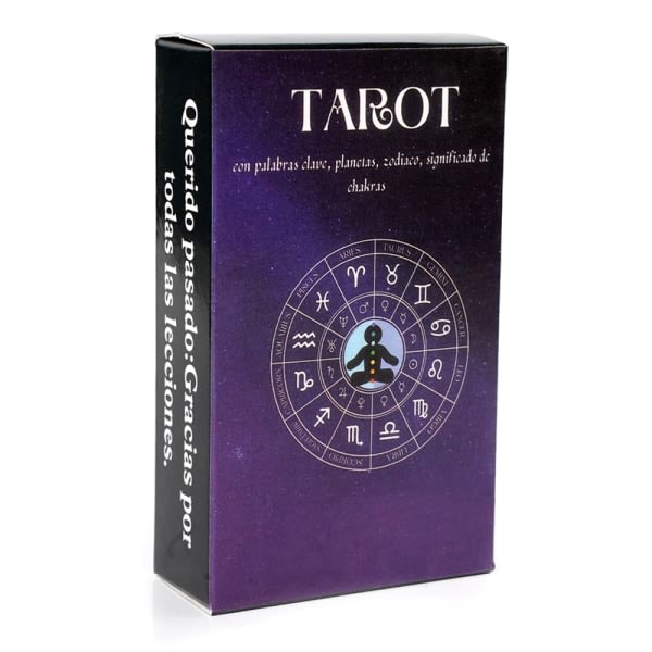 Engelsk version Tarot Oracle Cards Deck Present Tarot Deck Bord A1 i en one size