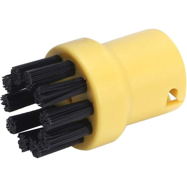 Pakke med runde rengjøringsbørster for Karcher Sc1 Sc2 Sc3 Sc4 Sc5 Sc7 dampvasker (gul)