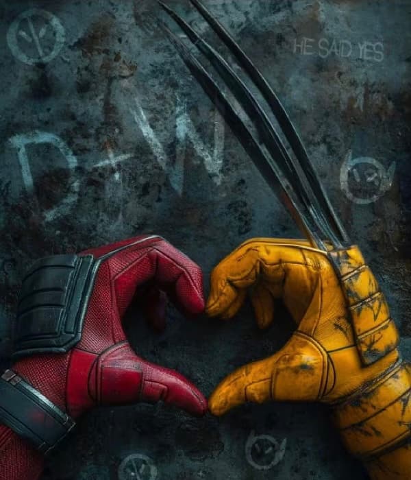 Deadpool 3 Halsband - Brödraskap & Vänskap Superhjälte Dekoration Pendant Set