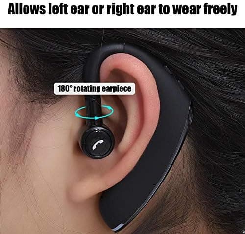F900 Bluetooth-ørepropp, Trådløs Bluetooth-ørepropp V5.0 In-Ear Handsfree Hodetelefoner med Innebygd