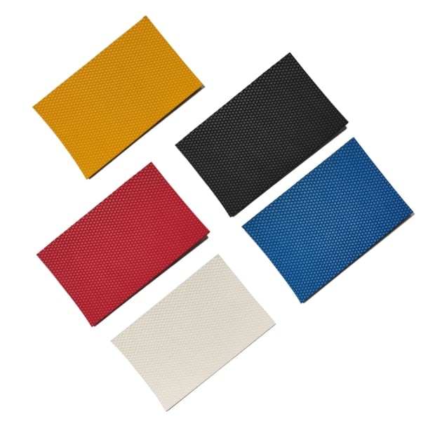 Gaming Musmattor Sidostickers Svettbeständiga Pads Halksäkra Musgrepptejp DIY Klippbar Flerfärgad Svart
