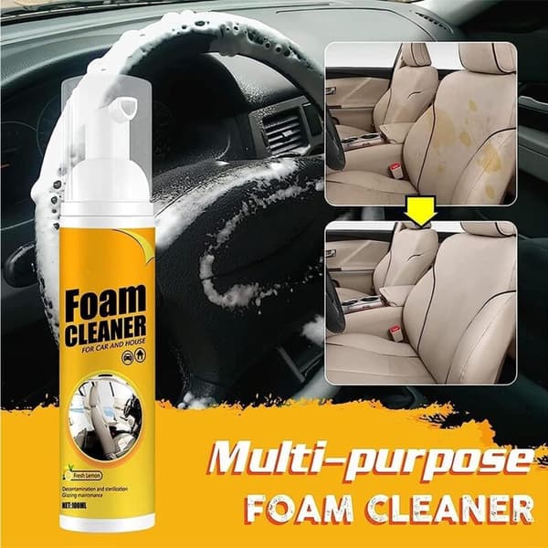 Multifunksjonell Skummende Bilrens (100ML, 3 stk)