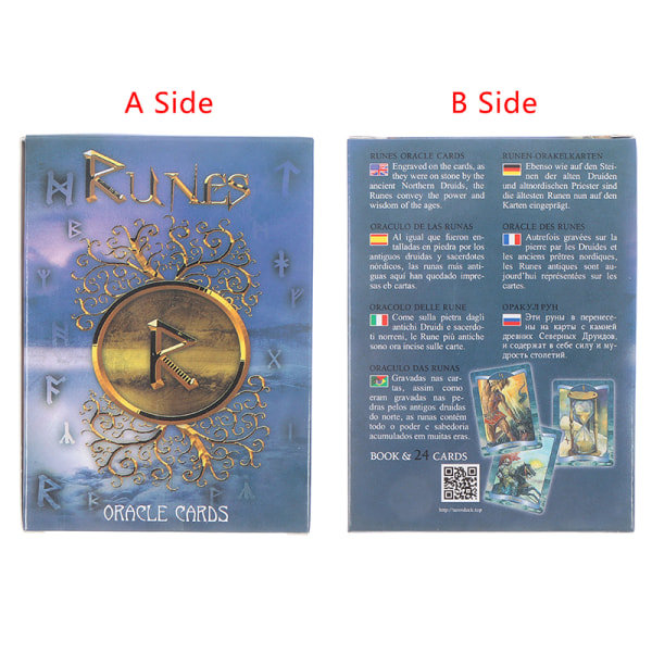 Runor Orakelkort Tarot Familjefest Profetia Spådomstavla Multicolor one size Multicolor one size