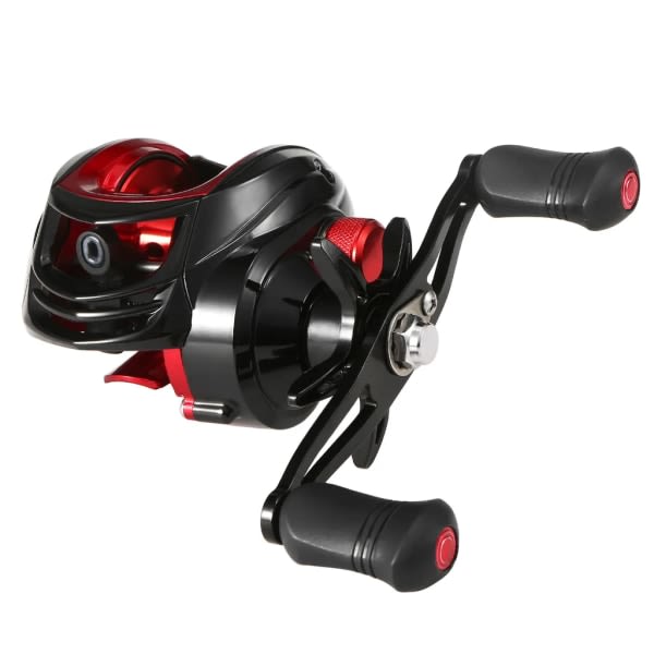 Baitcasting-kelarulle 18+1BB-laakerilla, korkea nopeus 7.2:1 vaihteisto, magneettinen jarrujärjestelmä